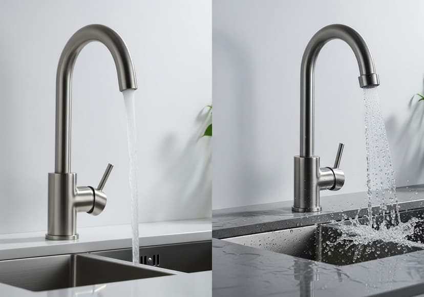 Anti Splash Faucets Vs Standard Faucets